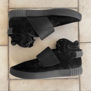 Adidas Tubular Invader Strap Triple Black